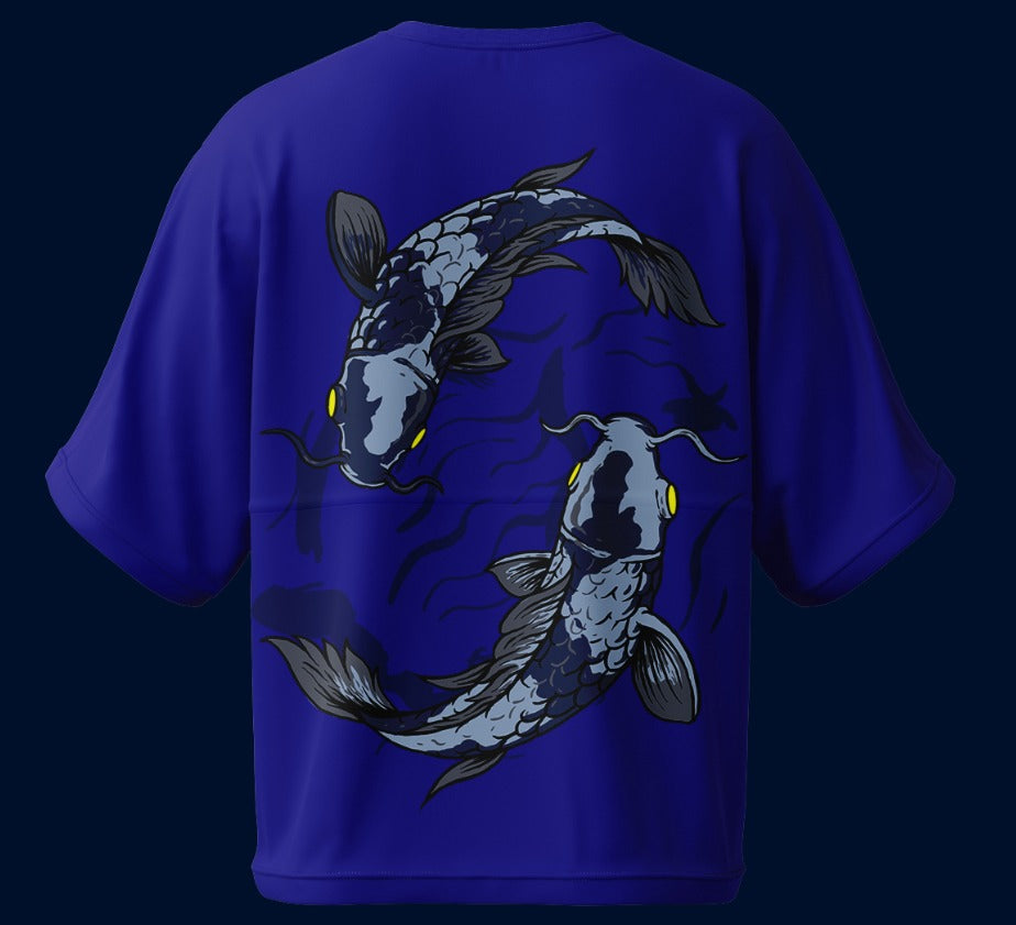 VIIBE – Koi Spirit | Flow Like Water Oversized Tee