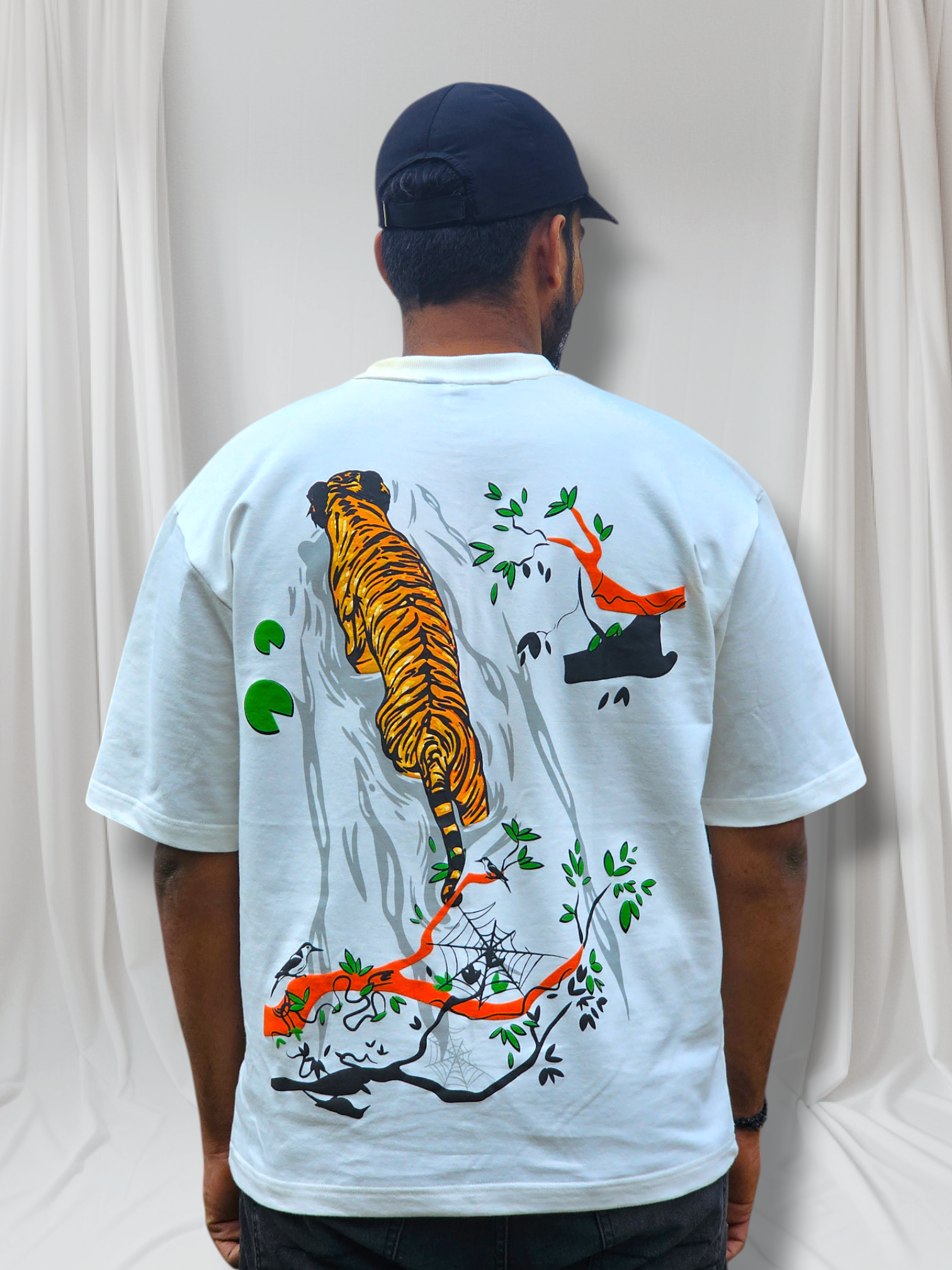 Born Wild – Mountain Tiger Art Tee